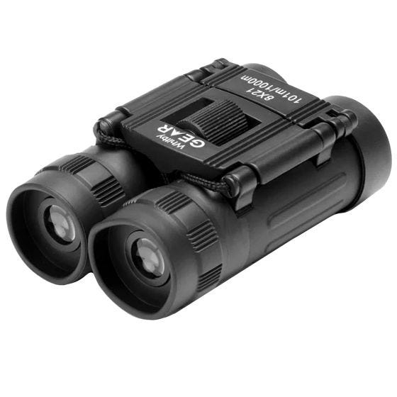 Whitby Gear 8x21 Fernglas - Schwarz