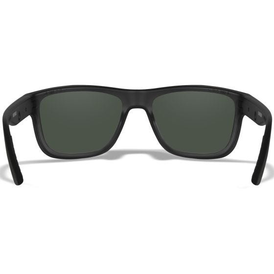 Wiley X WX Ovation Brille - Captivate Polarized Rose Gold Mirror Lenses / in Mattschwarz Frame