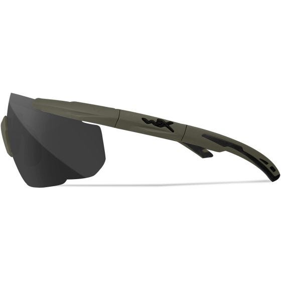 Wiley X Saber Advanced Brille - Gläser in Grau + Transparent + Rust / Gestell in OD Grün