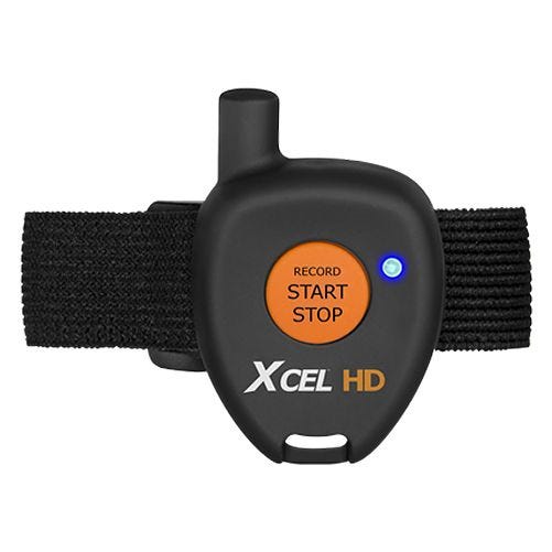 Xcel Fernbedienung mit Klettverschlussriemen für Action-Cams Schwarz