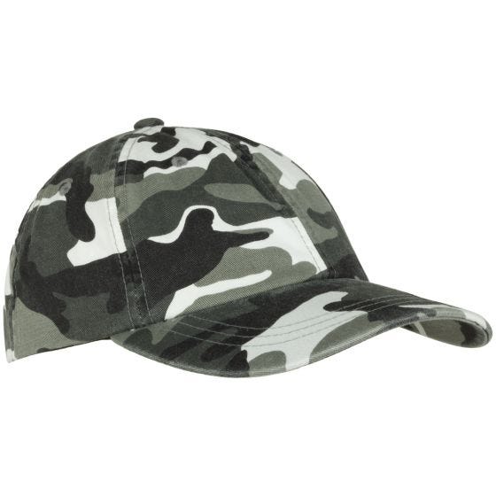 YP Low Profile Camo Washed Mütze - Urban