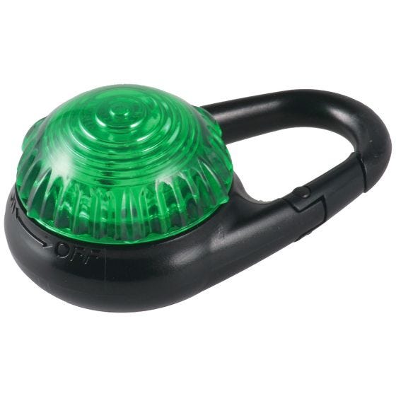 Adventure Lights Guardian Tag-It Clip-Sicherheitslampe Grün