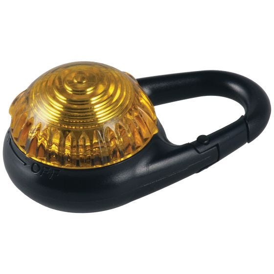 Adventure Lights Guardian Tag-It Clip-Sicherheitslampe Gelb