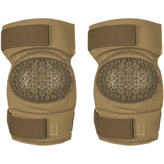 Alta Industries AltaCONTOUR 360 Ellbogenschützer mit Vibram-Kappen und AltaGRIP-Klettverschluss Coyote