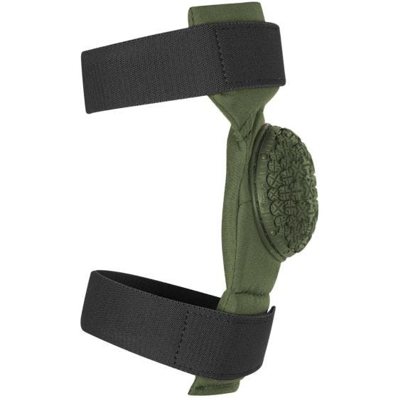 Alta Industries AltaCONTOUR 360 Ellbogenschützer mit Vibram-Kappen und AltaGRIP-Klettverschluss Olive Green