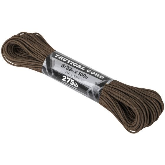 Atwood Rope 275 Taktische Schnur 100 ft - Braun