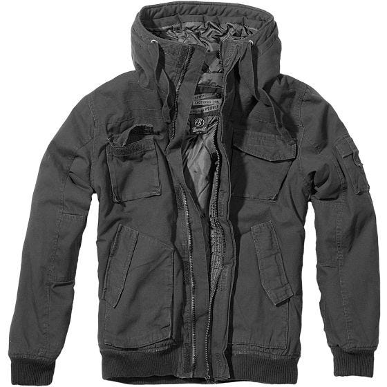 Brandit Bronx Jacke Schwarz