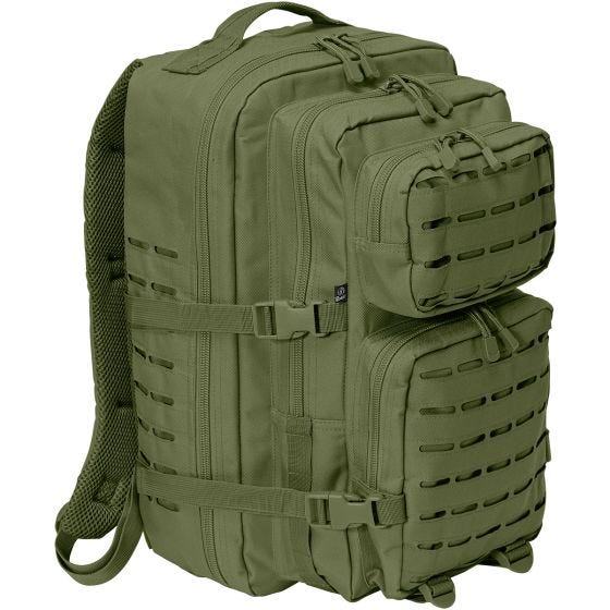 Brandit US Cooper Lasercut Large Rucksack Olivgrün