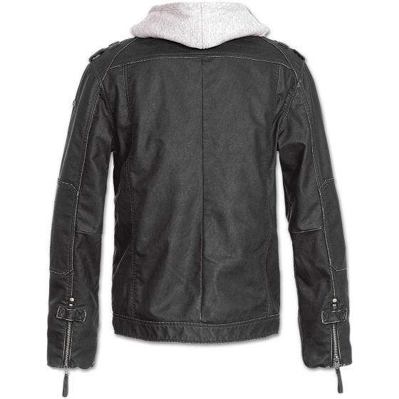 Brandit Black Rock Jacke Schwarz/Grau