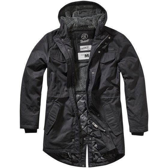 Brandit Marsh Lake Parka Schwarz