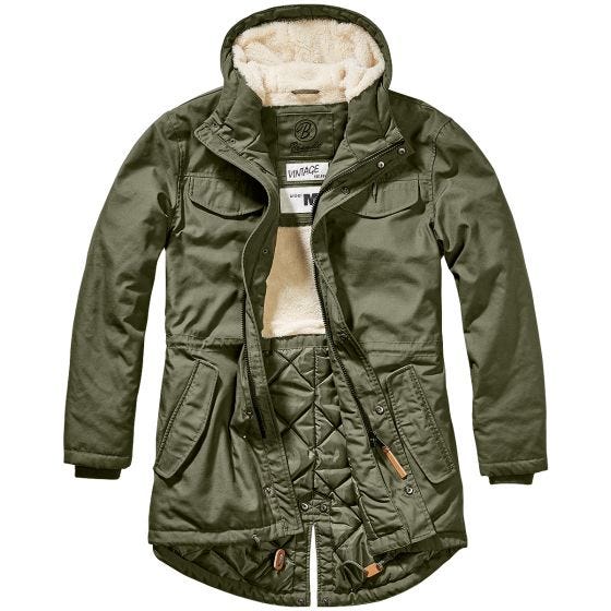 Brandit Marsh Lake Parka Olivgrün