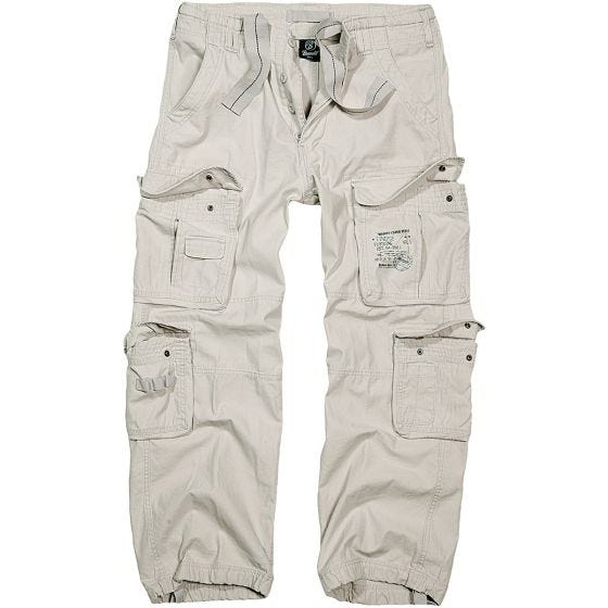 Brandit Pure Vintage Hose Old White