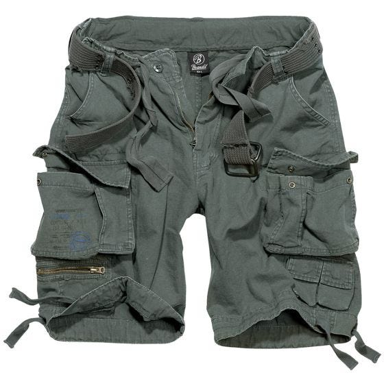 Brandit Savage Vintage Shorts Anthracite