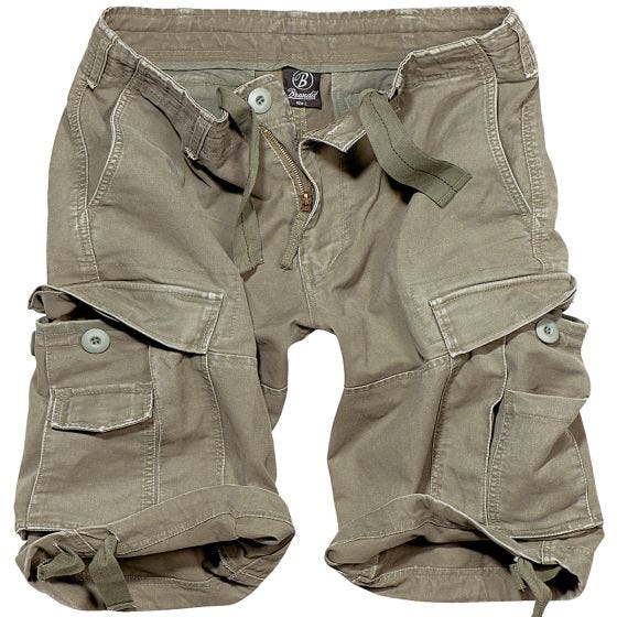 Brandit Vintage Classic Shorts Olivgrün