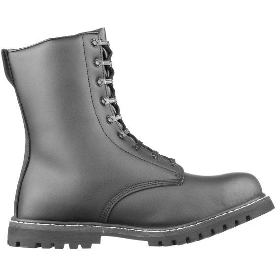 Brandit Combat Para Springerstiefel mit Kunstfell Schwarz