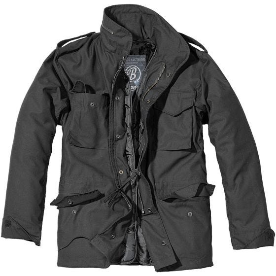 Brandit M-65 Classic Jacke Schwarz