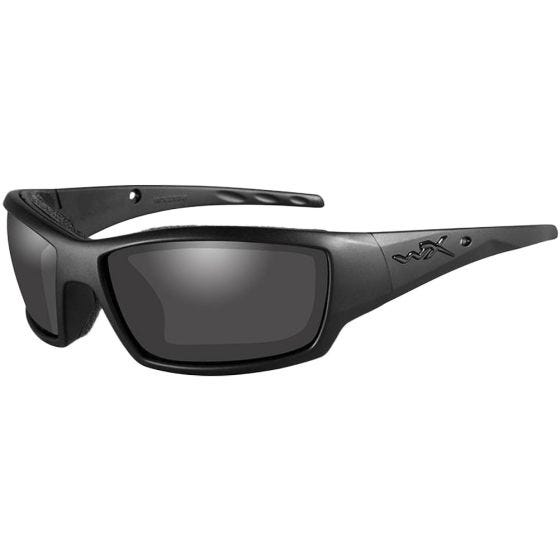 Wiley X WX Tide Schutzbrille - Gläser in Smoke Grey / Gestell in Mattschwarz/Black Ops