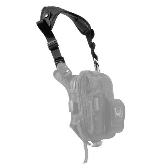 Civilian Covert RG Anatomischer Schultergurt Schwarz