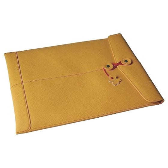 Civilian Pro Manila-15 Lederhülle für MacBook Pro 15" / Laptops Mango