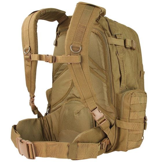 Condor 3-Tage-Einsatzrucksack Coyote Brown