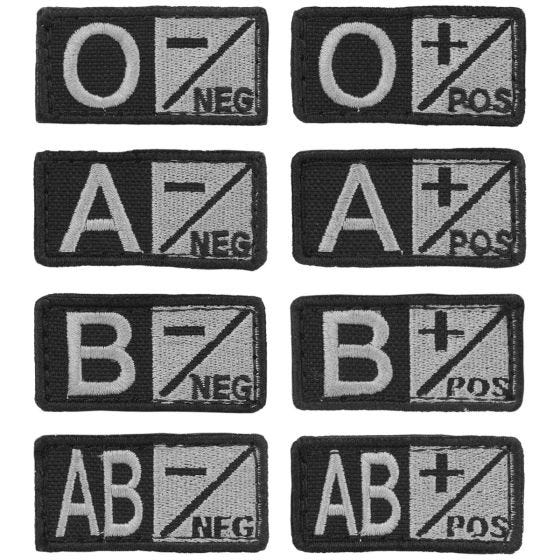 Condor Blutgruppenpatch Laub/Schwarz
