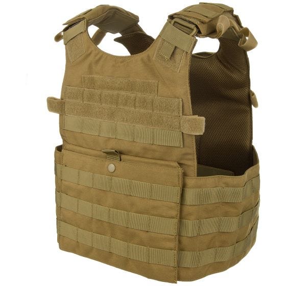 Condor Gunner Leichter Plattenträger Coyote Brown