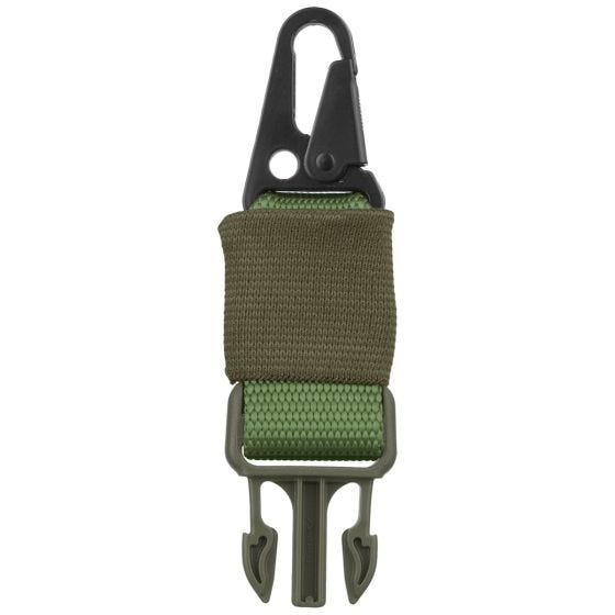 Condor HK Verbindungselement aus Karabiner und Schnallen-Steckteil Olive Drab