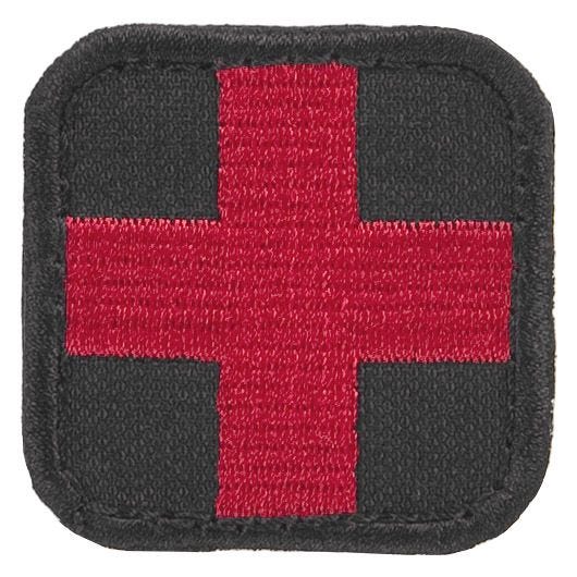 Condor Erste-Hilfe-Patch Schwarz/Rot