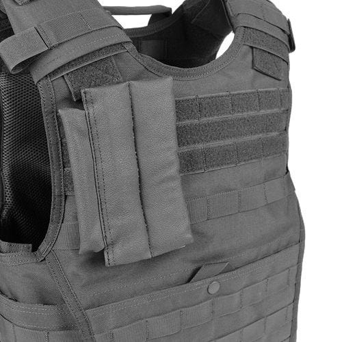 Condor Rückstoßabsorbierendes Schießpolster mit MOLLE-System Schwarz