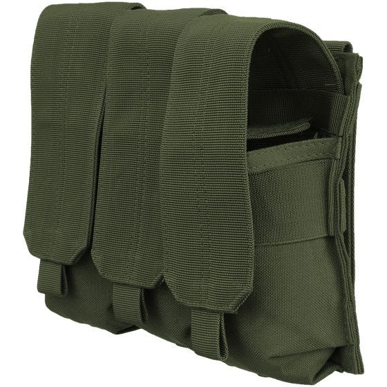 Condor M4/M16 Dreifach-Magazintasche mit MOLLE-System Olive Drab