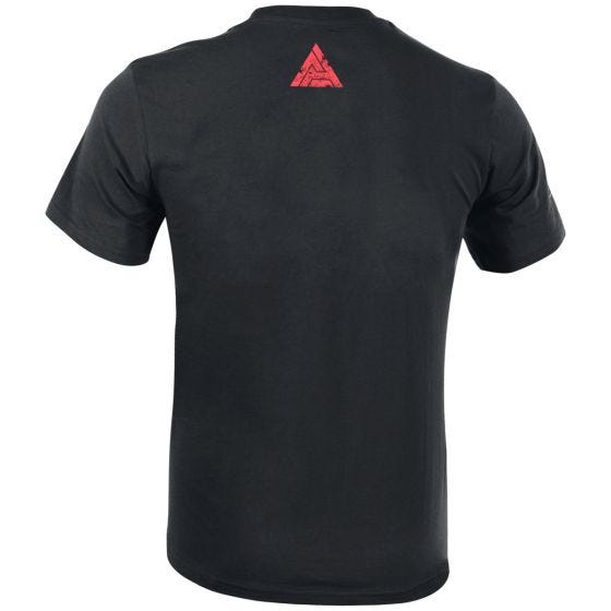 Direct Action T-Shirt mit Aufschrift „Bad to the Bone“ Schwarz