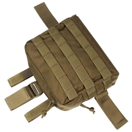 Flyye Drop Leg Beinholster-Tasche für Zubehör MOLLE-Befestigungssystem Coyote Brown