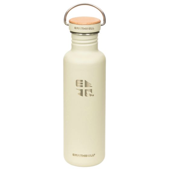 Earthwell Woodie Einwandige Trinkflasche 800 ml Maple / Baja Sand