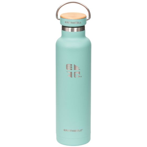 Earthwell Woodie Vakuum-Trinkflasche 650 ml Pine / Aqua Blue