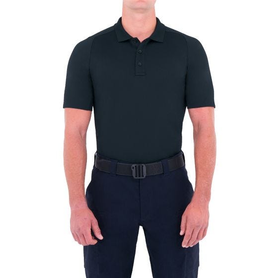 First Tactical Performance Herren Kurzarm-Polohemd Midnight Navy