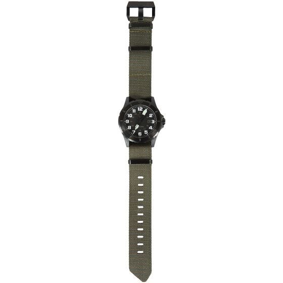 First Tactical Ridgeline Armbanduhr aus Carbon OD Green
