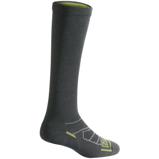 First Tactical All Season 9" Socken aus Merinowolle Charcoal