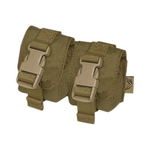 Flyye Doppel-Granatentasche Coyote Brown