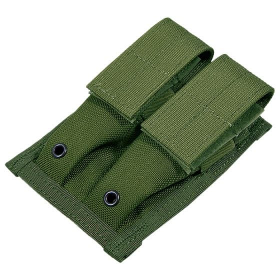 Flyye Doppel-Magazintasche für 9 mm-Kaliber MOLLE-Befestigungssystem Olive Drab