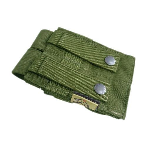 Flyye Ver. FE Doppel-Magazintasche für 9 mm-Kaliber MOLLE-Befestigungssystem Olive Drab