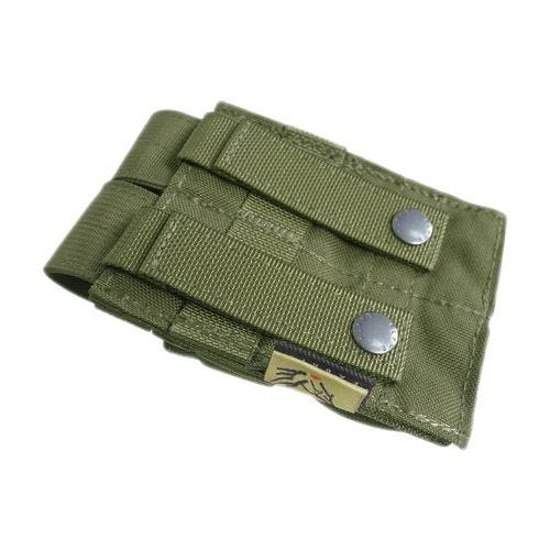 Flyye Ver. FE Doppel-Magazintasche für 9 mm-Kaliber MOLLE-Befestigungssystem Ranger Green