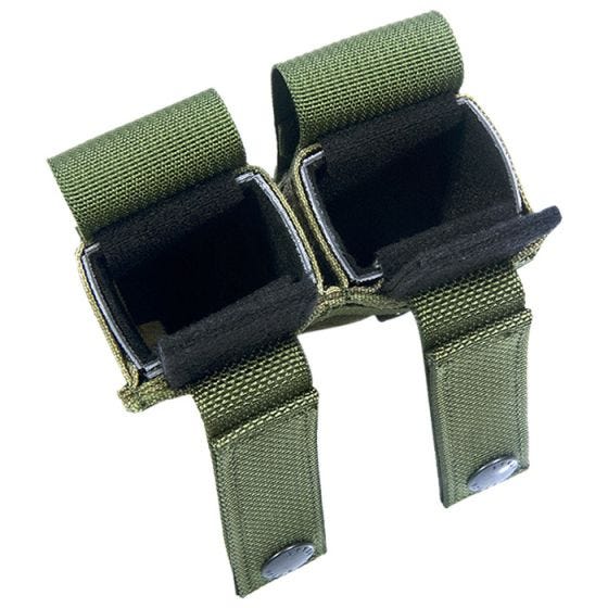 Flyye Ver. HP Doppel-Magazintasche für 9 mm-Kaliber MOLLE-Befestigungssystem A-TACS FG