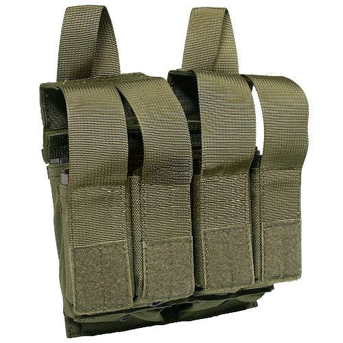 Flyye Magazintasche für 2 M4/M16- & 4 Pistolenmagazine MOLLE-Befestigungssystem Ranger Green
