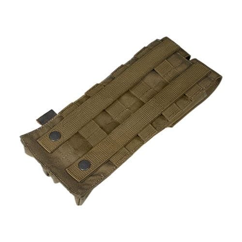 Flyye Doppel-Magazintasche für P90/UMP MOLLE-Befestigungssystem Coyote Brown