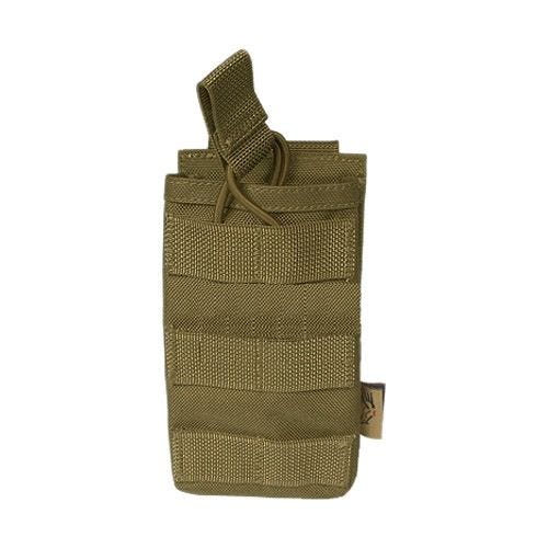 Flyye EV Universal Einzel-Magazintasche mit MOLLE-Befestigungssystem Coyote Brown