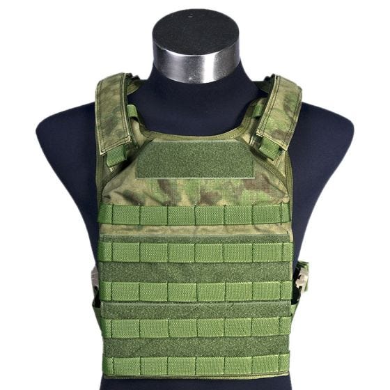 Flyye Fast Attack GEN 1 Plattenträger mit MOLLE-Befestigungssystem A-TACS FG
