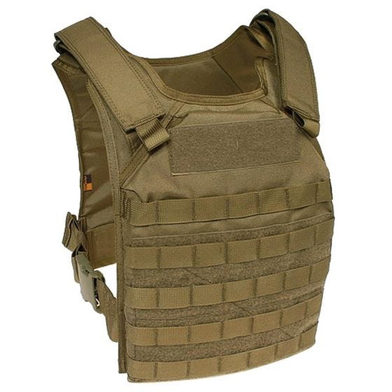 Flyye Fast Attack GEN 1 Plattenträger mit MOLLE-Befestigungssystem Coyote Brown