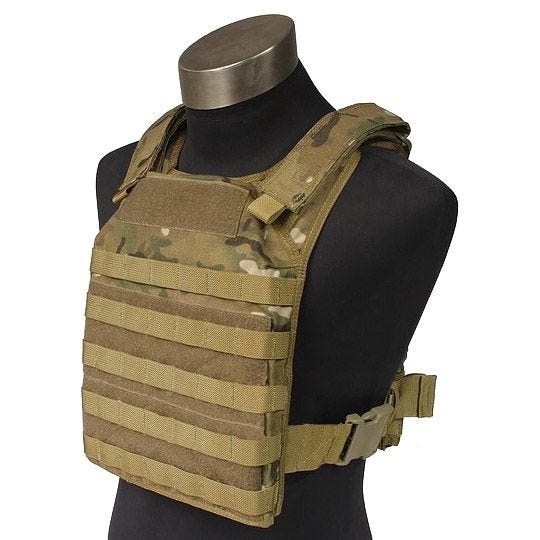 Flyye Fast Attack GEN 1 Plattenträger mit MOLLE-Befestigungssystem MultiCam