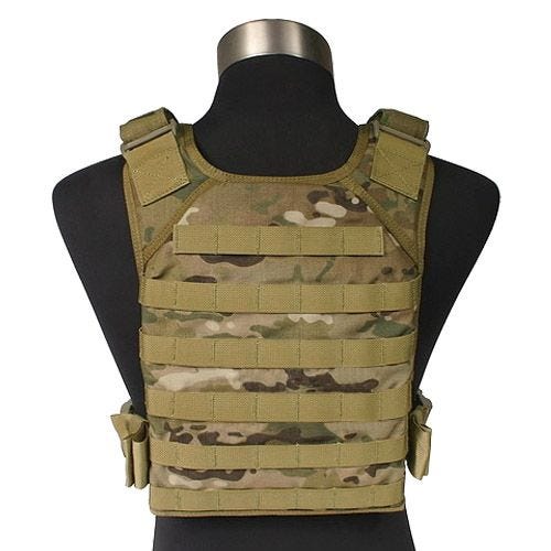 Flyye Fast Attack GEN 1 Plattenträger mit MOLLE-Befestigungssystem MultiCam