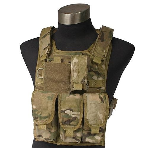 Flyye Fast Attack GEN 1 Plattenträger mit MOLLE-Befestigungssystem MultiCam